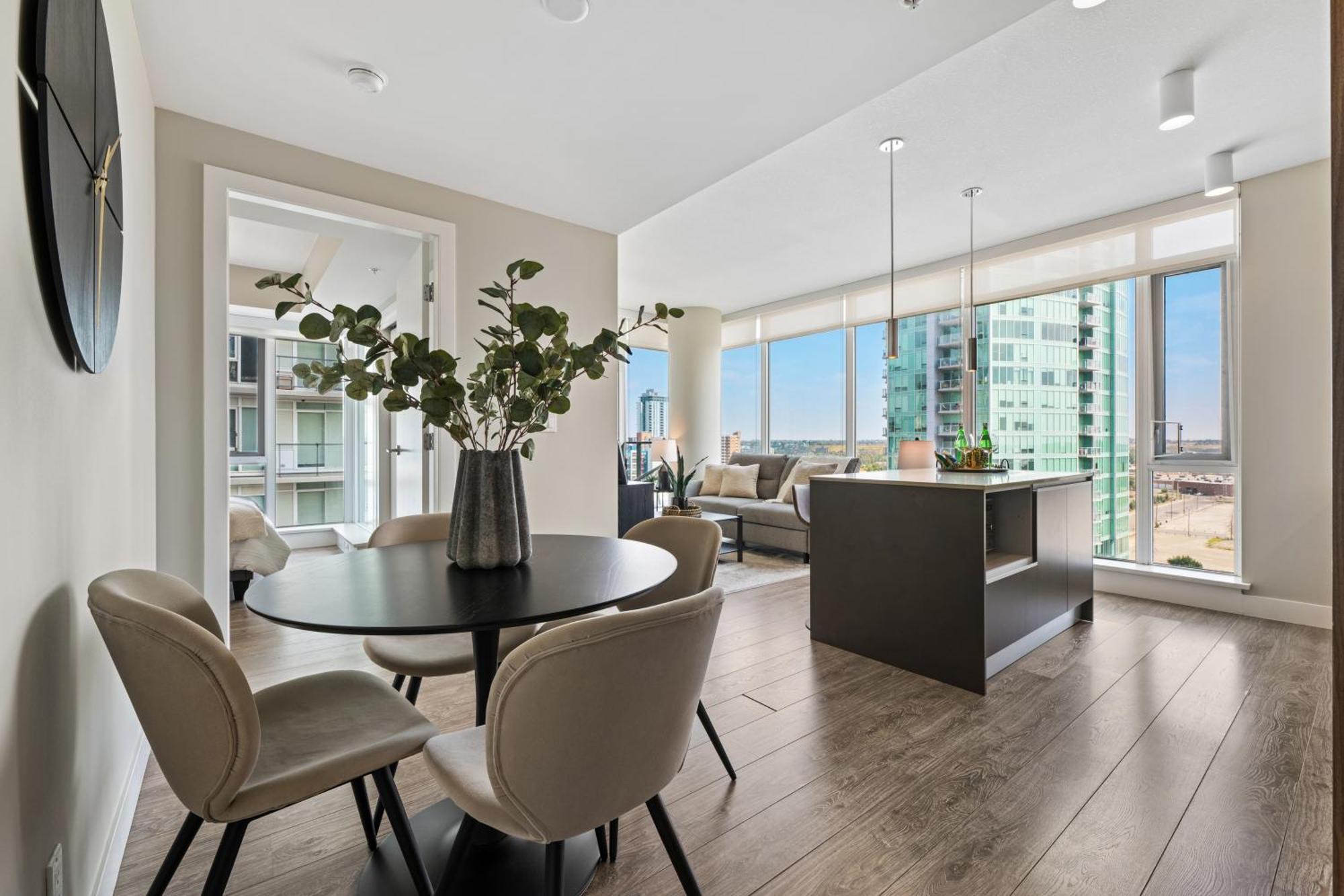 Modern Suite Calgary Downtown 5 Min Walk Stampede 外观 照片