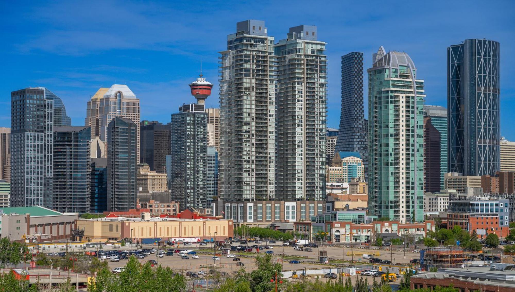 Modern Suite Calgary Downtown 5 Min Walk Stampede 外观 照片