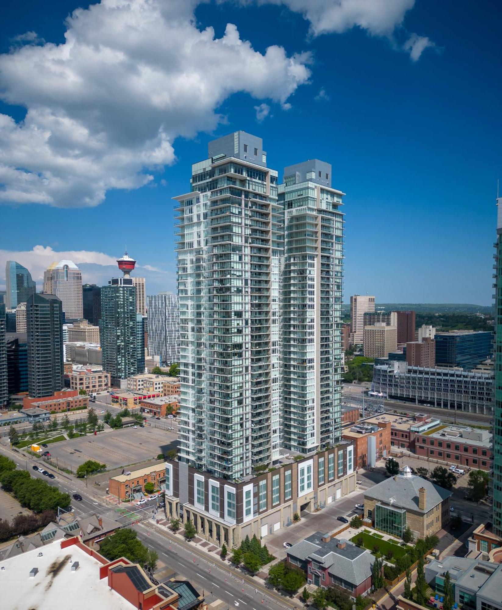 Modern Suite Calgary Downtown 5 Min Walk Stampede 外观 照片