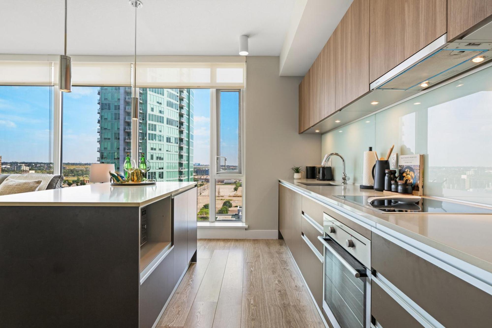 Modern Suite Calgary Downtown 5 Min Walk Stampede 外观 照片